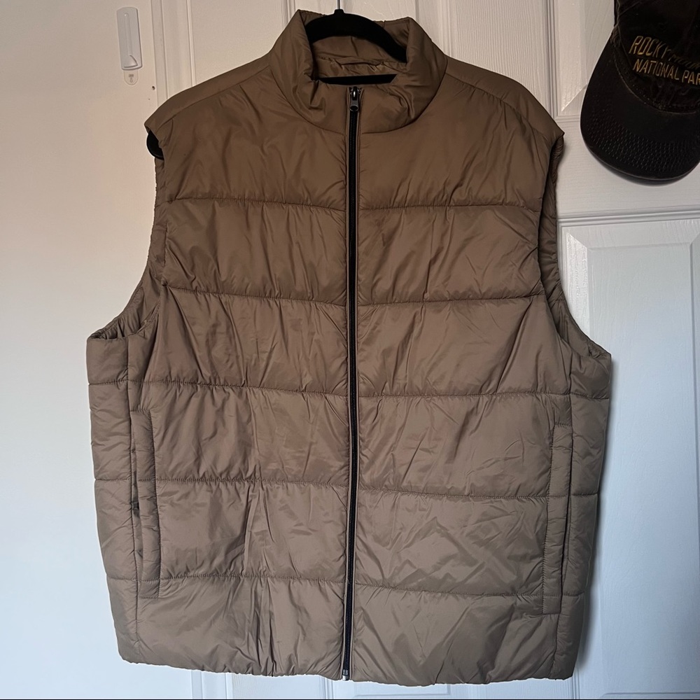 Zara brown vest jacket. Extra Large